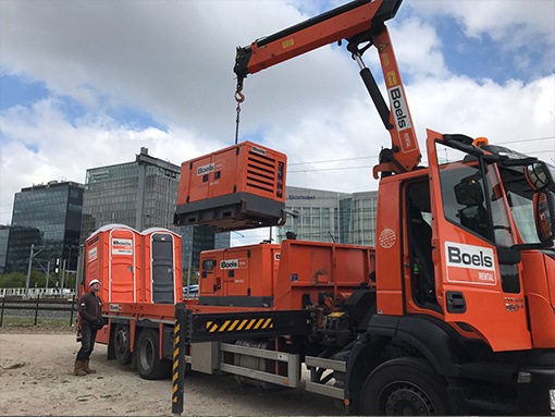 Boels conveyor for earthmoving